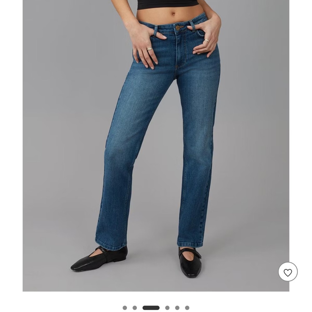 High rise Denver Straight Leg Women's Jeans